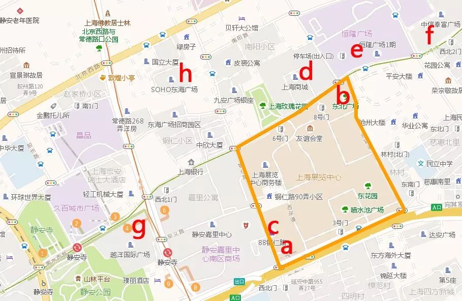 地址:南京西路1515号 收费标准:每小时15元,24小时内最高收费120元