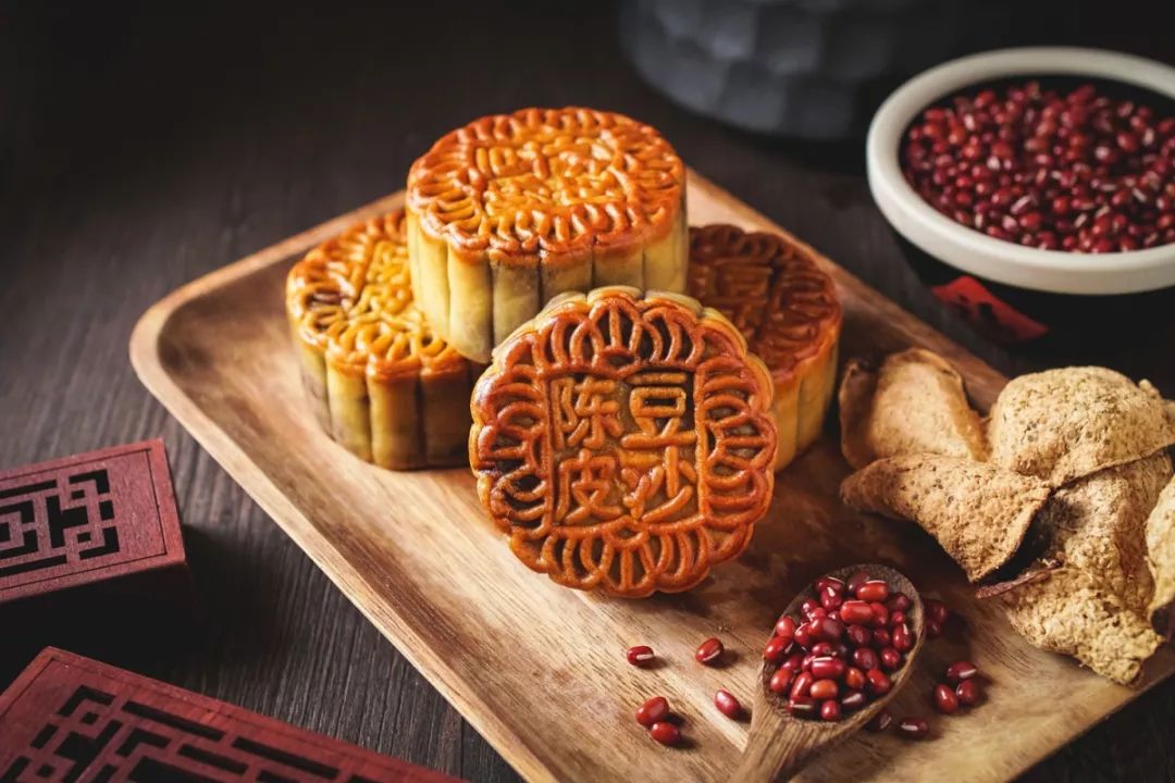 《睦洲正宗手工陈皮豆沙月饼》