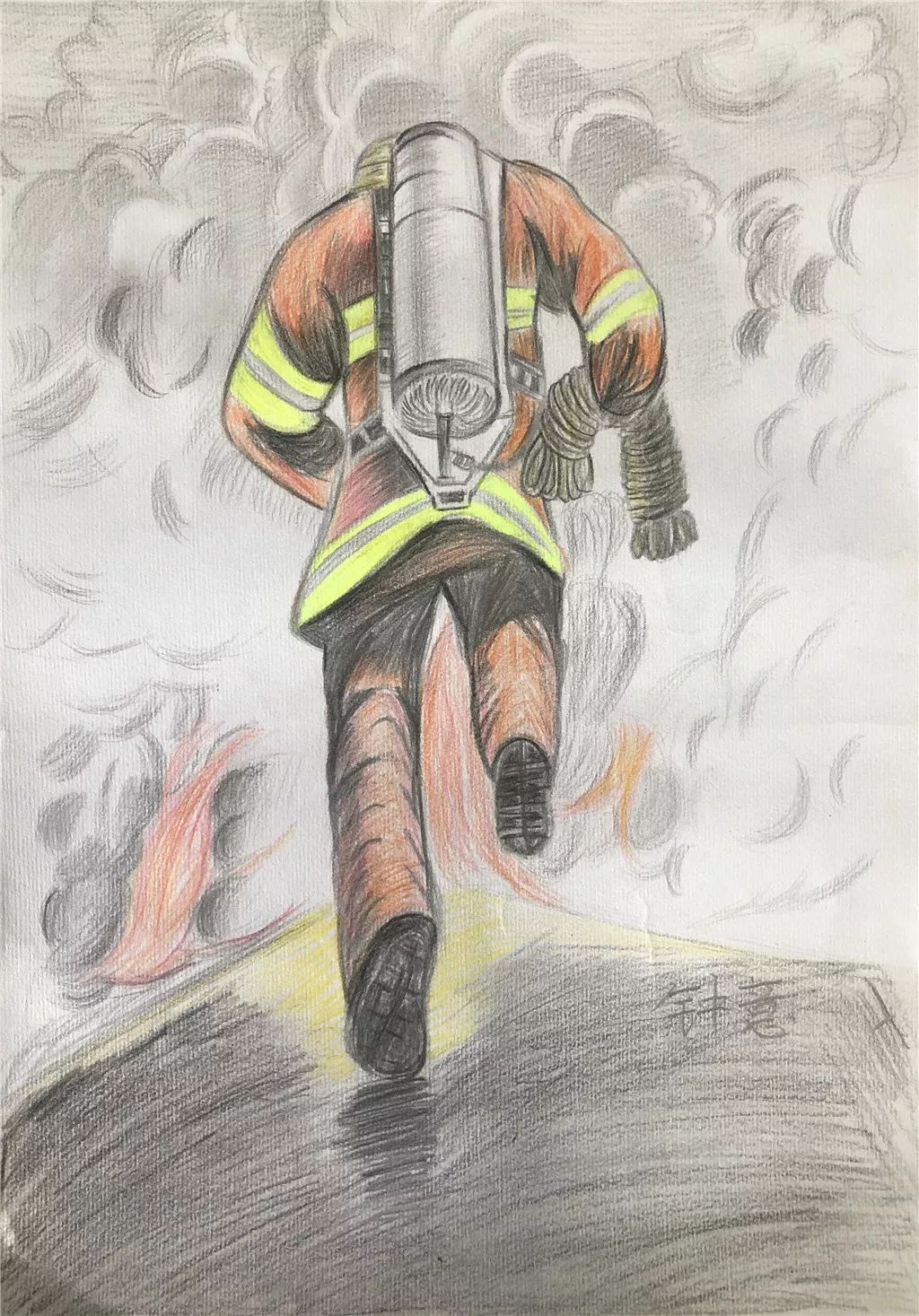 【投票】锦州消防【我是小小消防员】消防绘画竞赛展播第三弹!