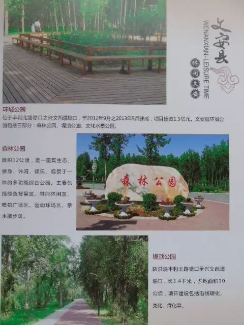 【旅游文安之二】文安百姓好去处,森林公园展新姿