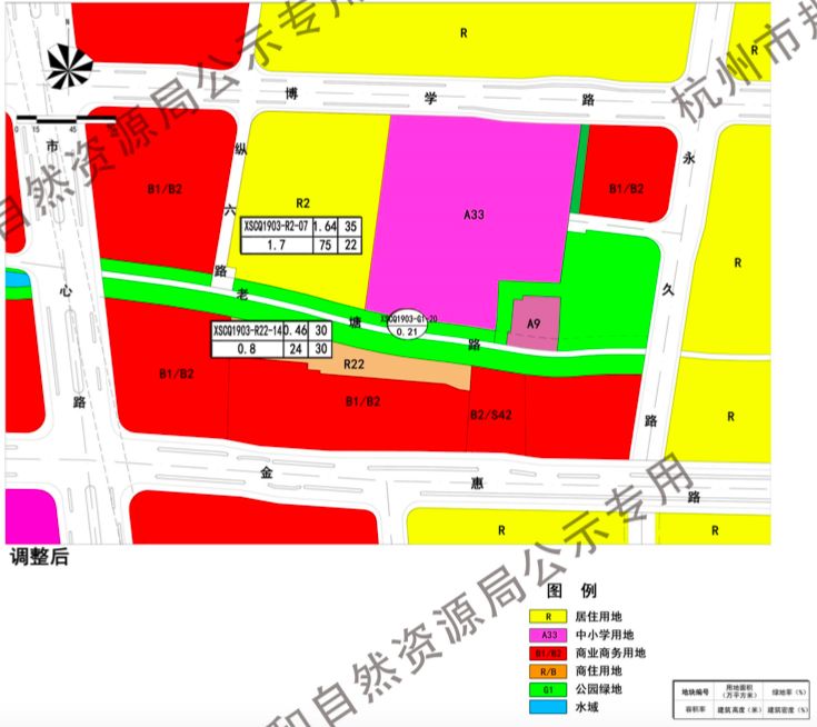 最新规划出炉萧山市北将新增居住用地部分道路将拓宽