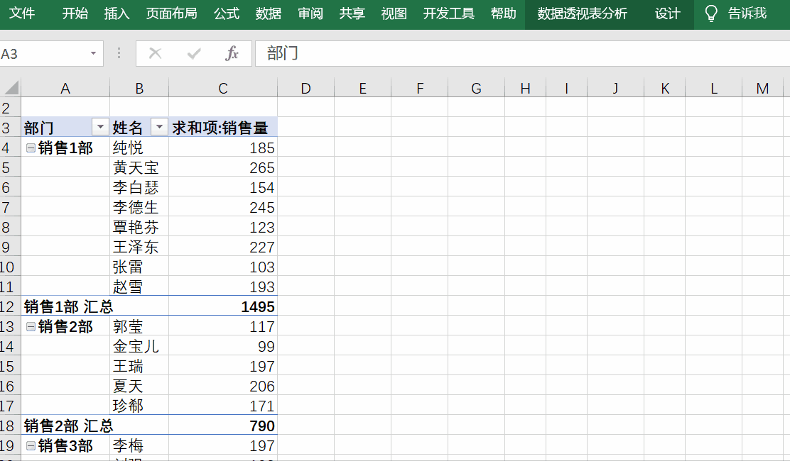 数据透视表怎么用?这6个操作你一定要知道