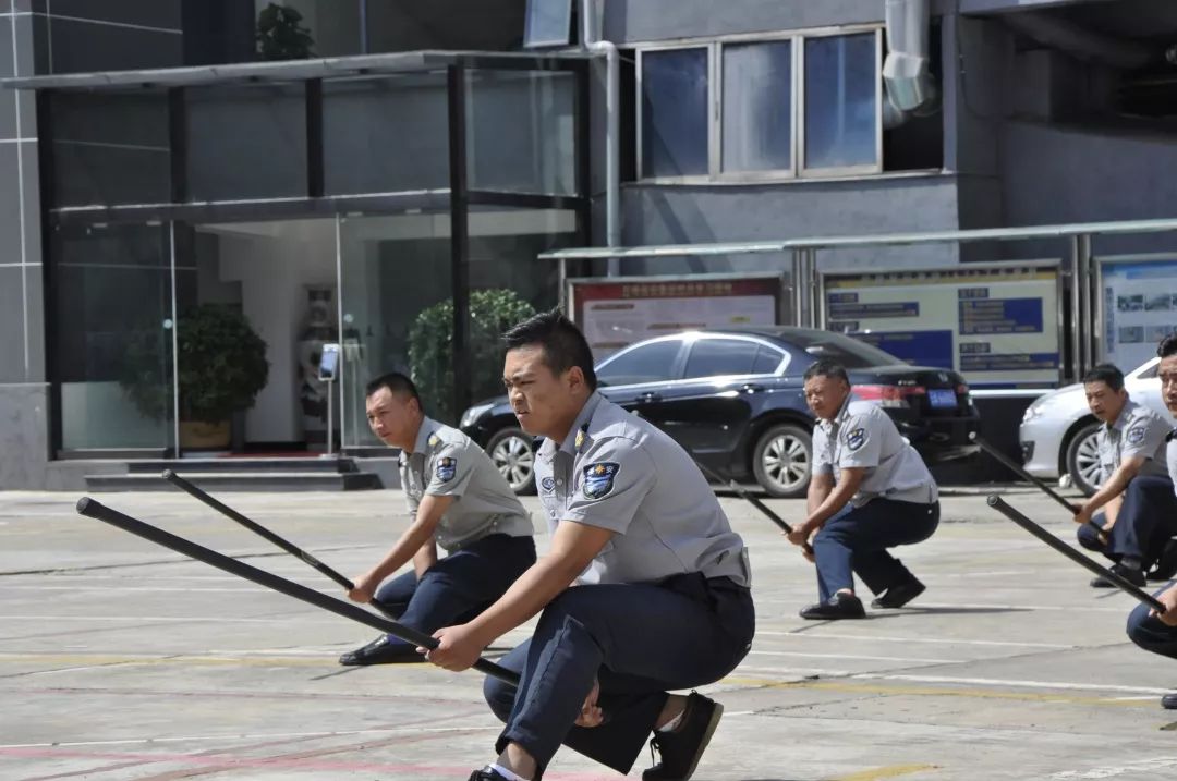 看过来昆明保安集团第一届职业技能竞赛