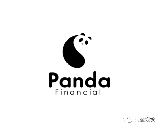logo设计熊猫元素logo创意标志设计