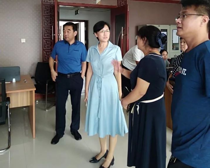 磁县政府党组成员赵菊梅到县生态环境分局 大气办调研