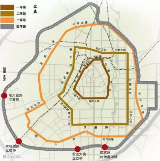 长春六环开建那你知道一到五环吗