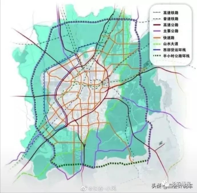 长春六环开建那你知道一到五环吗