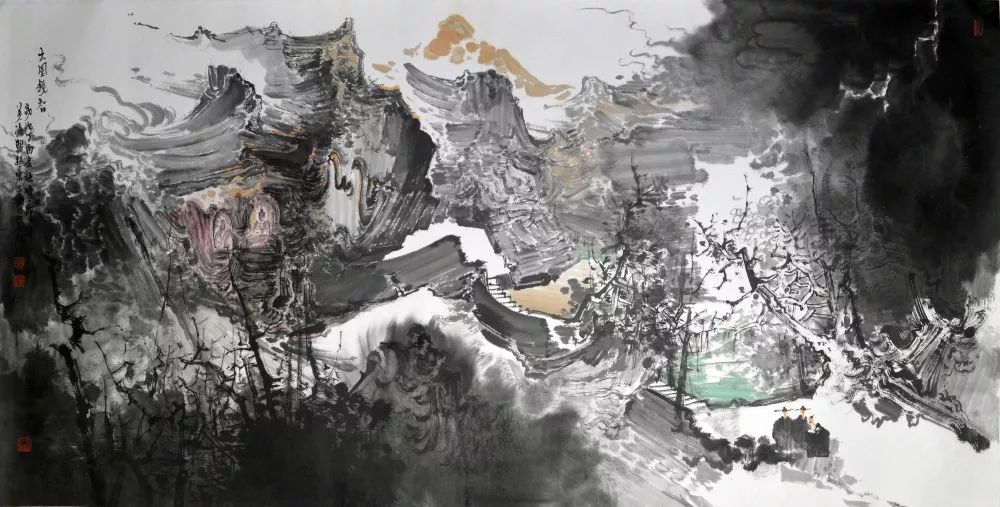 作品多次在国家展览中获奖并出版有《韩英凌山水画作品集》,《韩英凌