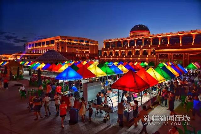 "丝路之光"旅游小镇是伊宁市今年打造的又一文化旅游项目.