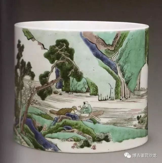 康熙朝瓷质笔筒的“分期断代”_搜狐网
