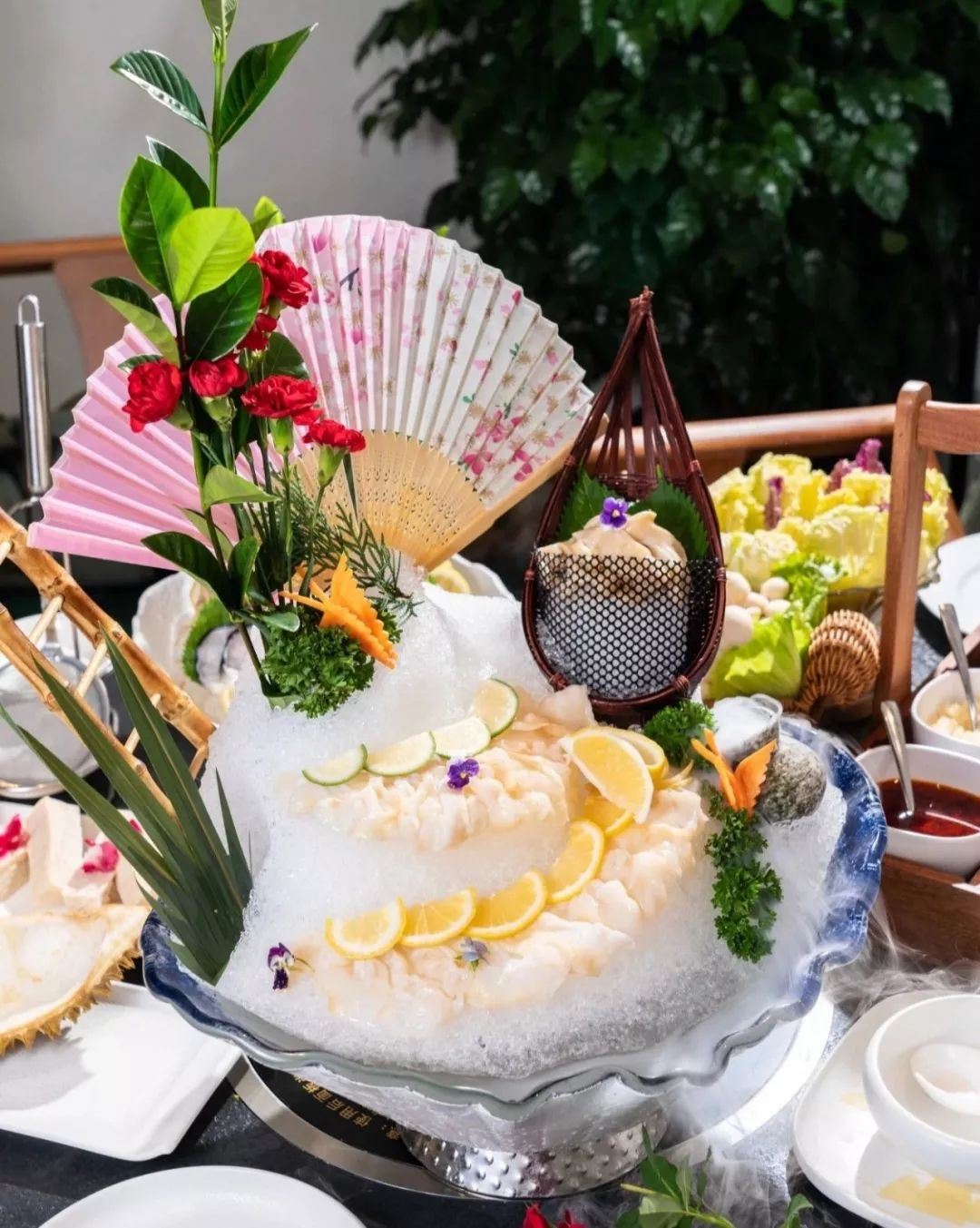 榴莲遇上鸡是什么味道?我在CBD千方园林里体