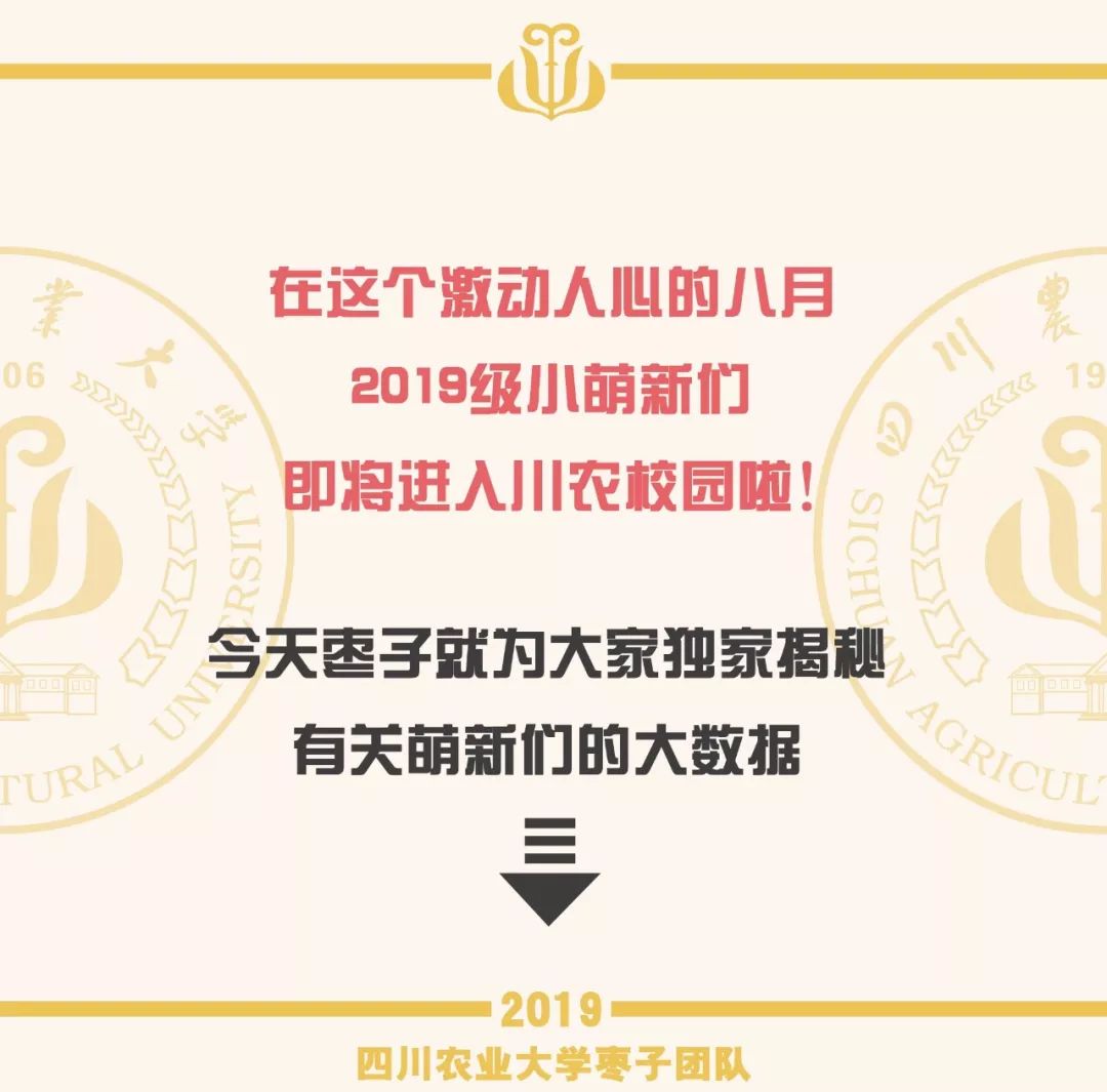 独家揭秘2019级萌新大数据! tb通博