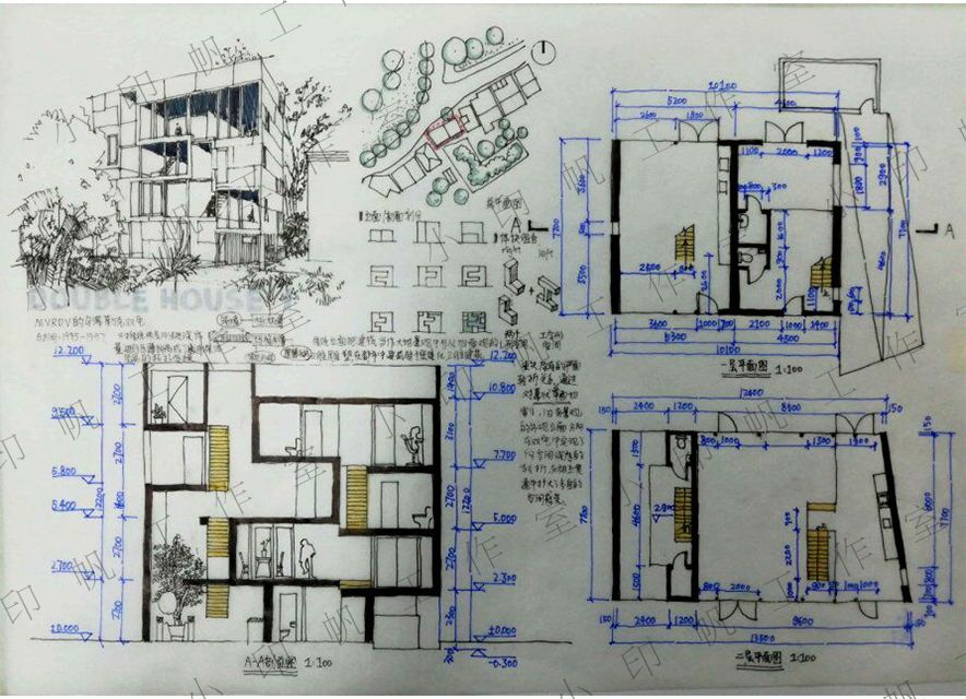 30个最适合抄绘的大师作品分析视频_建筑