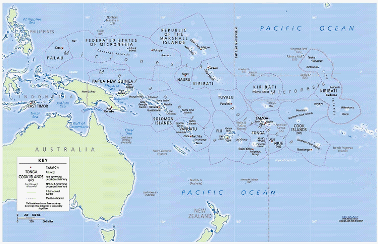 未就关键气候议题达成一致，澳总理莫里森在图瓦卢(Tuvalu)参加太平洋岛屿论坛