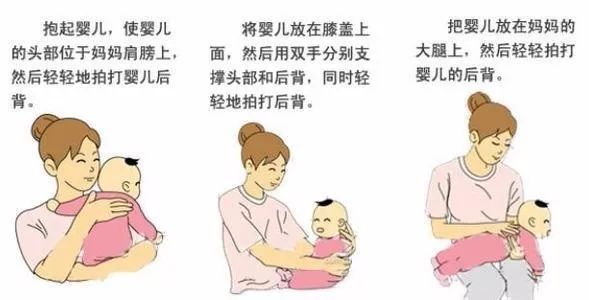                     原创            宝宝肠胀气，怎么拍嗝最有效？