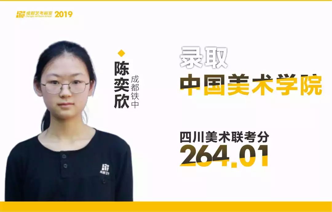 2019届录取中国美术学院的学子—陈奕欣父亲写的一篇记录的心路历程