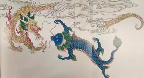 《给孩子的清宫海错图》中的神龙.