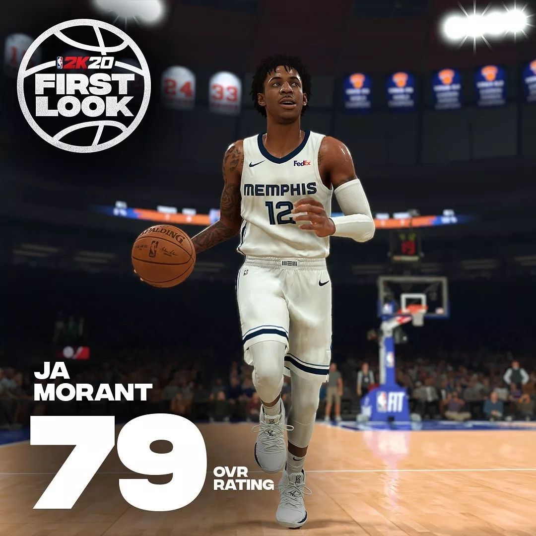 kporzee nbahistory nba2k nba2k 灰熊新秀 ja morant (贾·莫兰特)