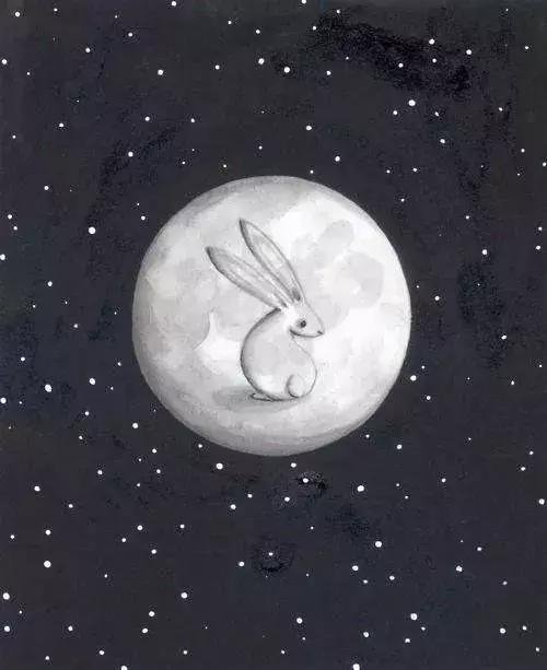 原创拥有月亮的兔子不再快乐