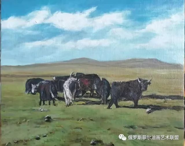 中国油画家徐春安笔下的小幅风景油画作品欣赏