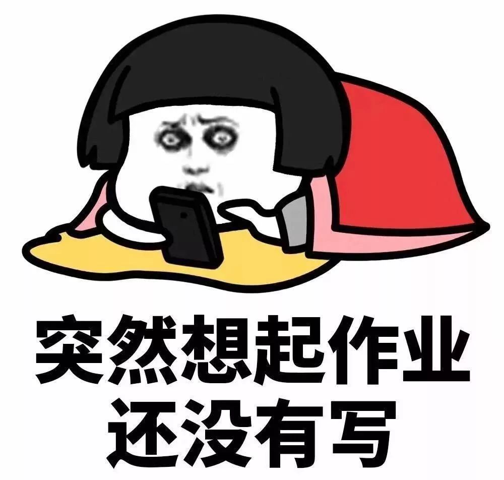 暑假告别你的作业完成了吗