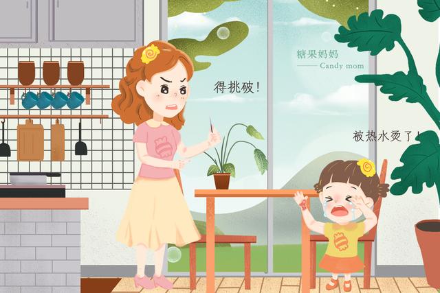                     原创            女儿被沸水烫伤，妈妈的做法让医生直摇头，假常识真害人