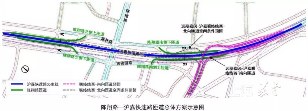 陈翔路沪嘉快速路立交专项规划出炉