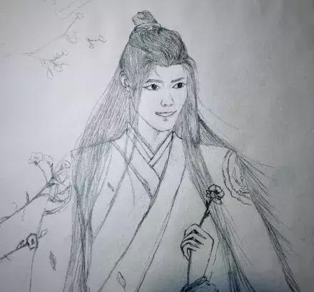 陈情令涂鸦大赛大火,网友画的肖战王一博太帅,粉丝我也想学画画