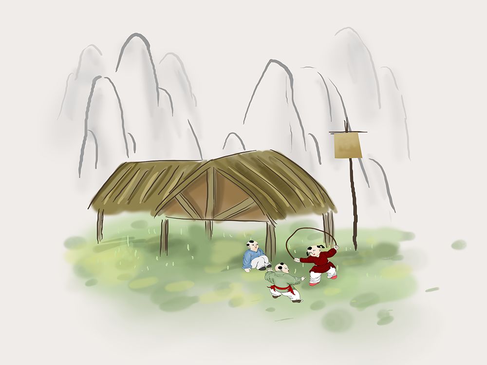 危楼高百尺猜成语欲穷千里目更上一层楼(3)