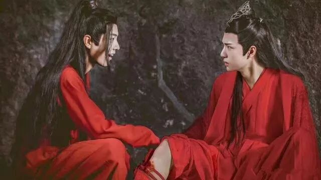 《陈情令》涂鸦大赛大火,网友们画的肖战王一博太帅,粉丝:我也想学