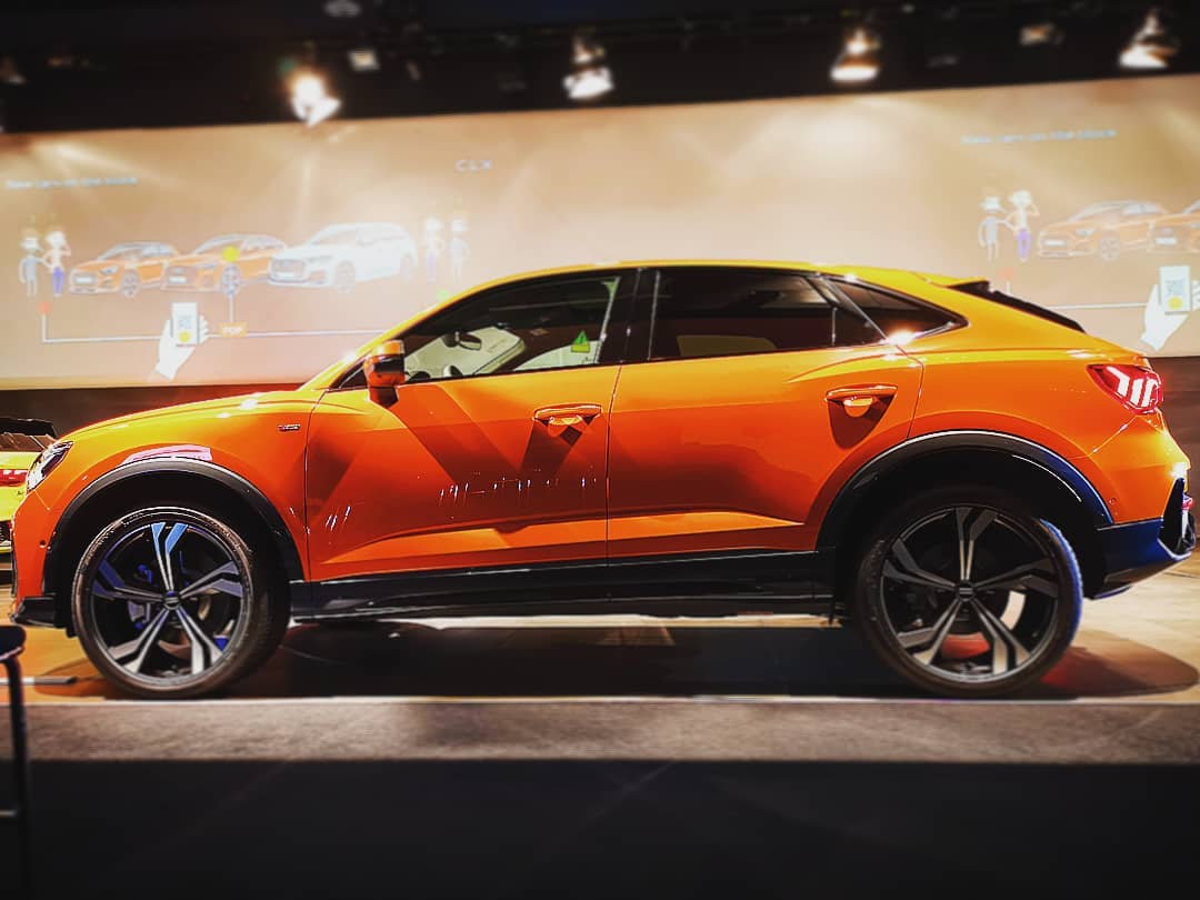 轿跑的风格 全新奥迪q3 sportback海外实车到店