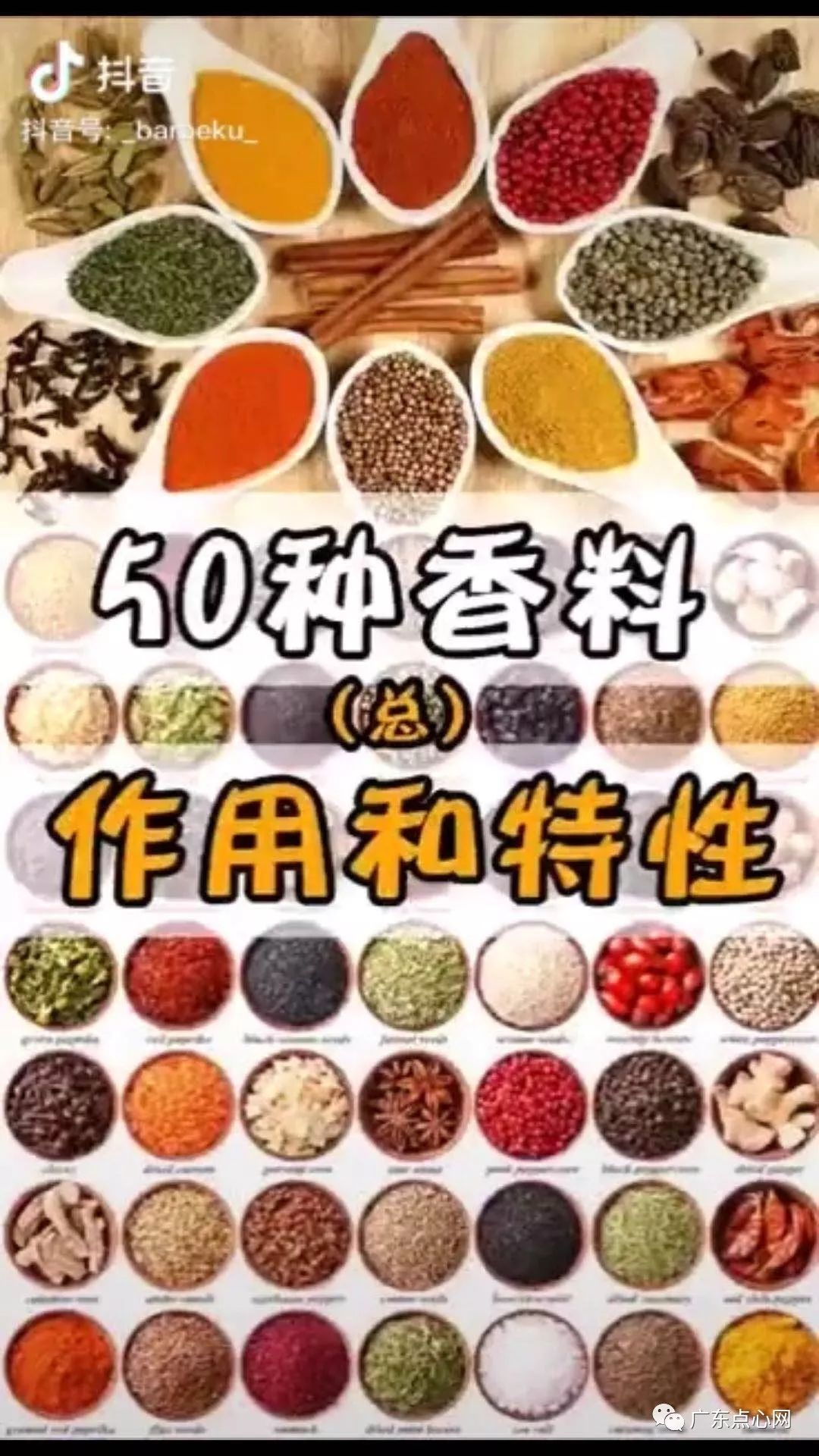 做餐饮必须知道的50种香料作用和特性图文介绍