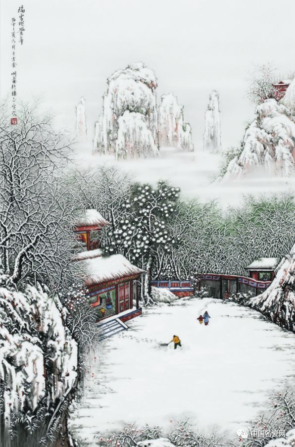 素心若雪余刚的余氏雪景