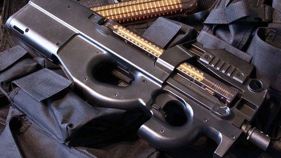 目前最漂亮的冲锋枪 fn p90