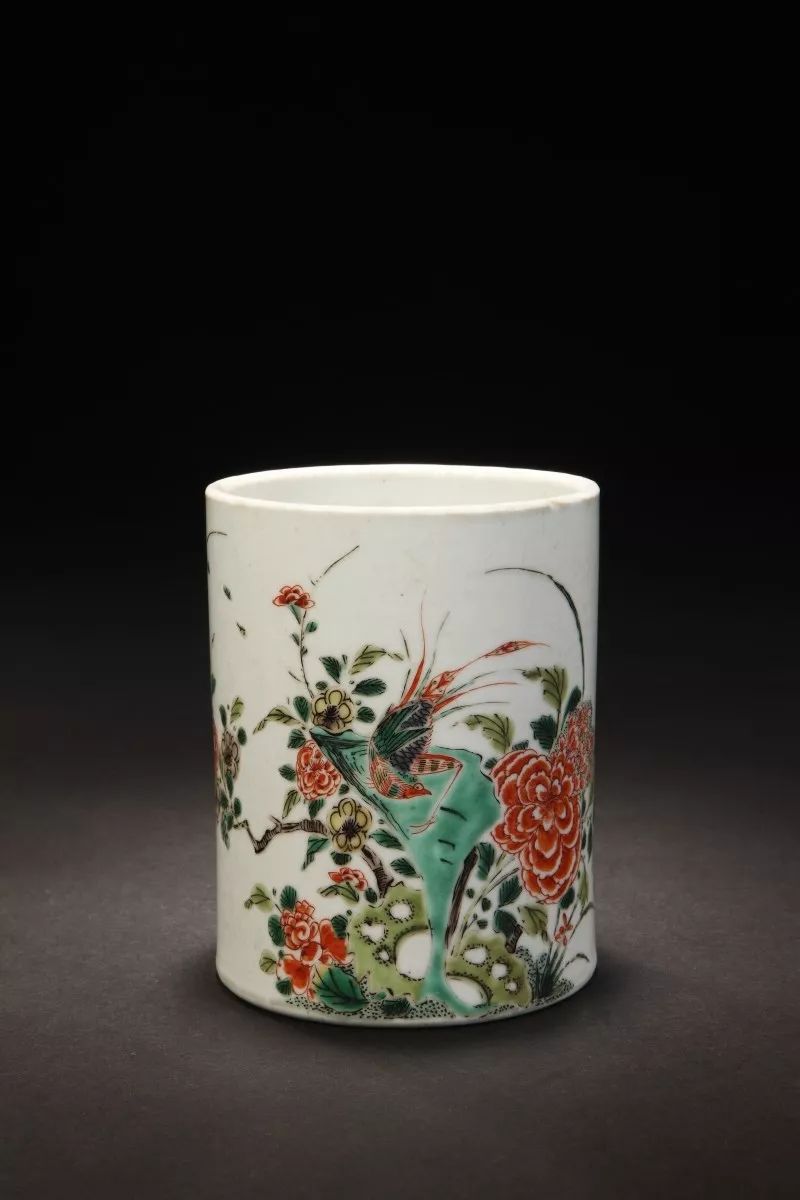 清朝皇帝用的瓷画笔筒，太漂亮啦！_搜狐网