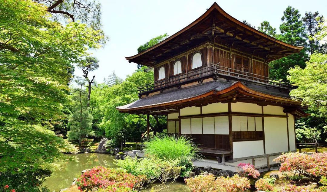 不周学院古都京都的庭院之美银阁寺