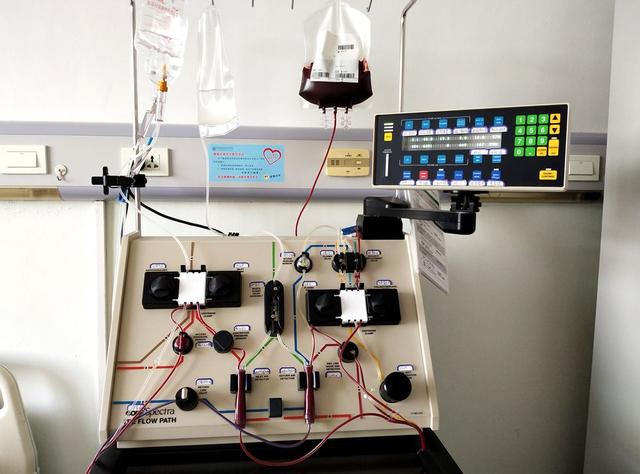 新设备血细胞分离机