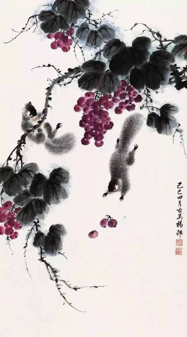 难怪历代名家都喜欢拿它来入画.