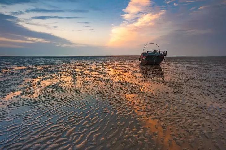 来一场海上狂欢!黄海滩涂、海鲜大餐、天然氧