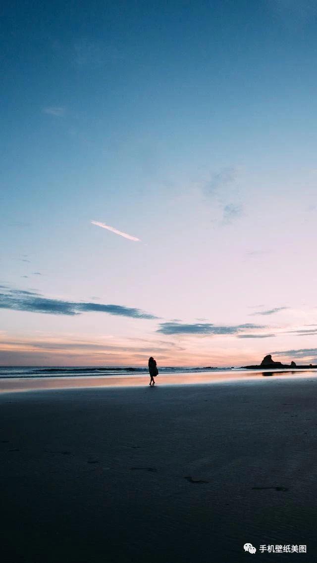 夜晚星空壁纸,唯美大海壁纸,苹果x壁纸,iphonex壁纸,xr,xs壁纸无水印