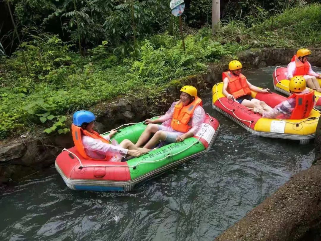 漂流狂欢第三站,带你去瑞金木鱼山过20℃的伏天