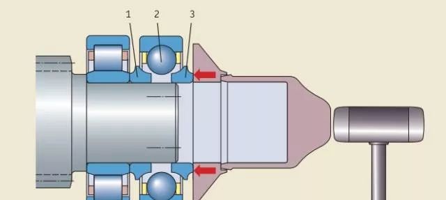 德国fag轴承:轴承安装之角接触球轴承的安装