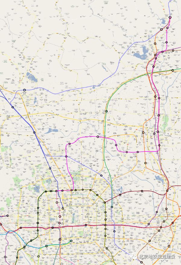 地铁规划建设 版权归原作者所有 免责声明:素材来源网络,怀柔微天下