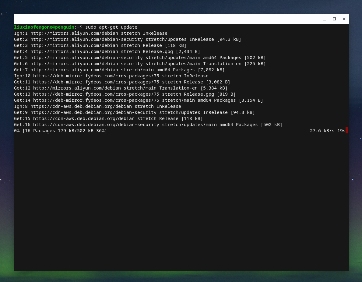 安装 Android 应用、配置 Linux 环境:FydeOS 进