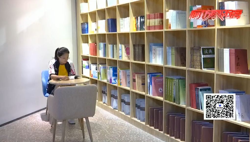 广阳区公共图书馆建分馆共享书吧迎来众多读者