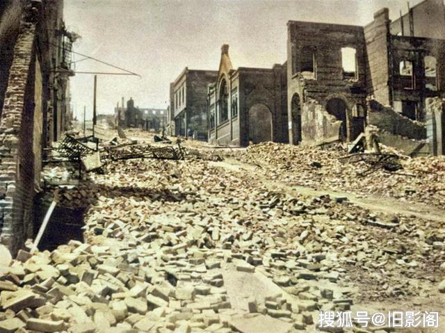 旧金山大地震前后，1906年的唐人街