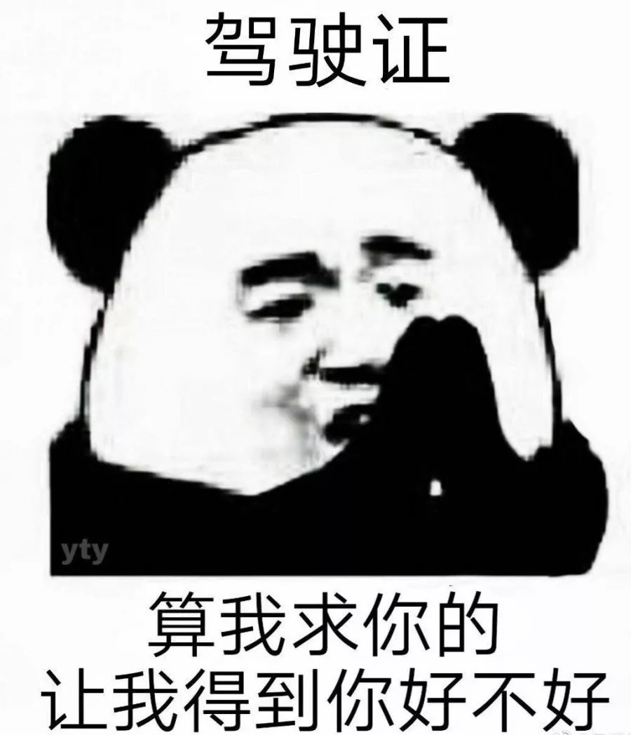 你考完驾照了吗?