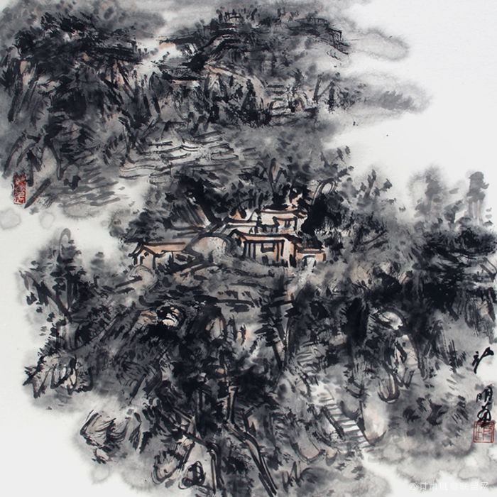 段新明受邀参加拥抱新时代开启新征程百名画家邀请展