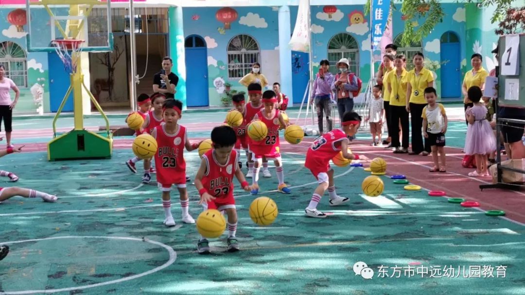 【东方市中远幼儿园】2019年秋季火热招生中~回顾幼儿篮球展示亲子