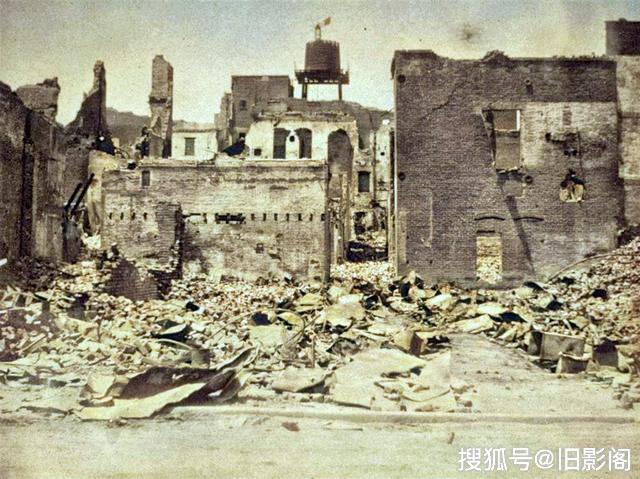 旧金山大地震前后，1906年的唐人街